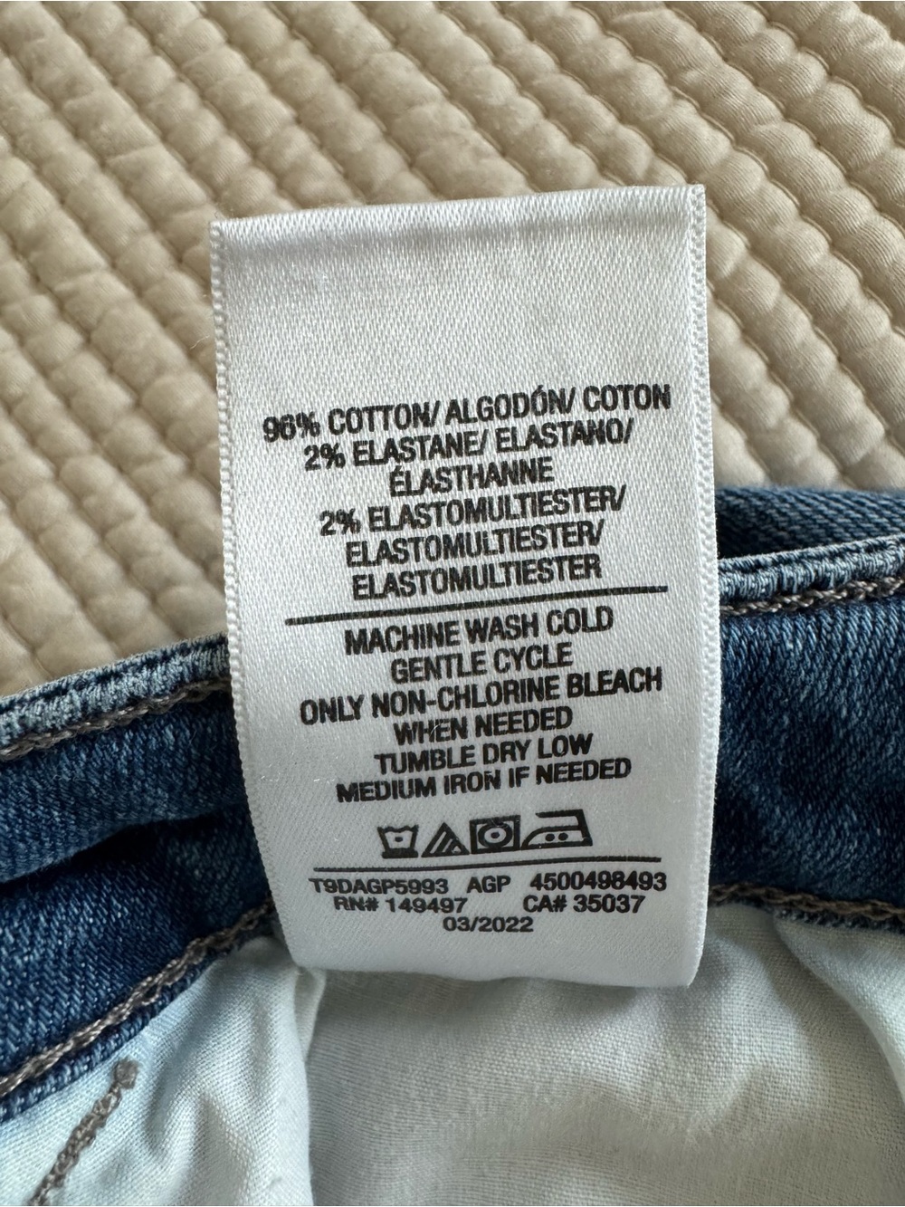 Joe’s Wide Leg Raw Hem Jean size 29 - Picture 7 of 7